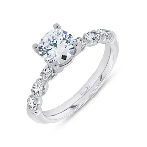 0.52ctw Round Engagement Ring