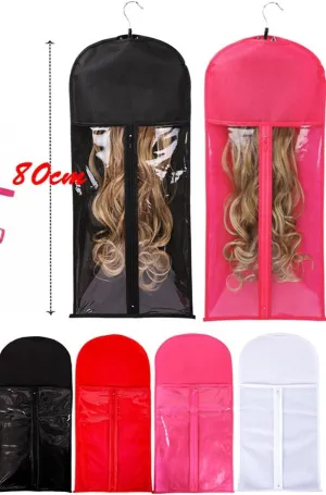 5/10Pcs Wig Storage Bag With Hanger