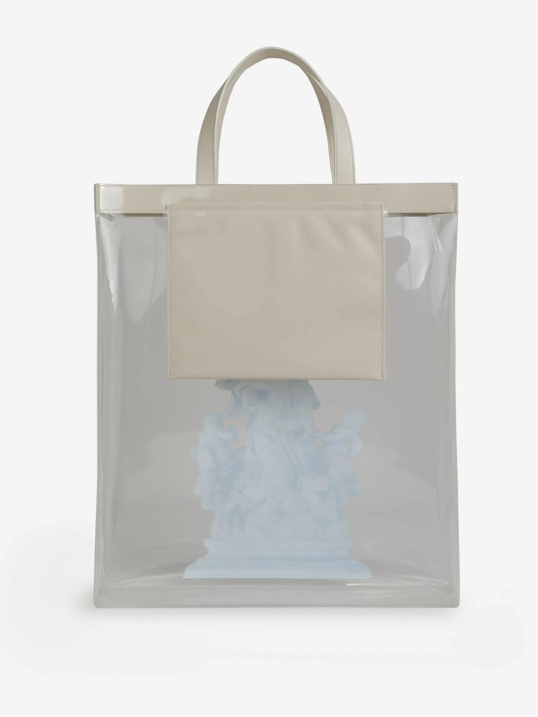 Acne Studios Clear Print Tote Bag