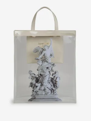 Acne Studios Clear Print Tote Bag