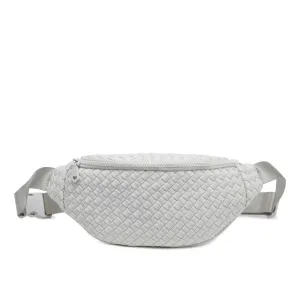 Aim High Woven Neoprene Belt Bag Fanny Pack Sling Bag Bone