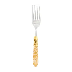 Aladdin Brilliant Gold Fleck Serving Fork