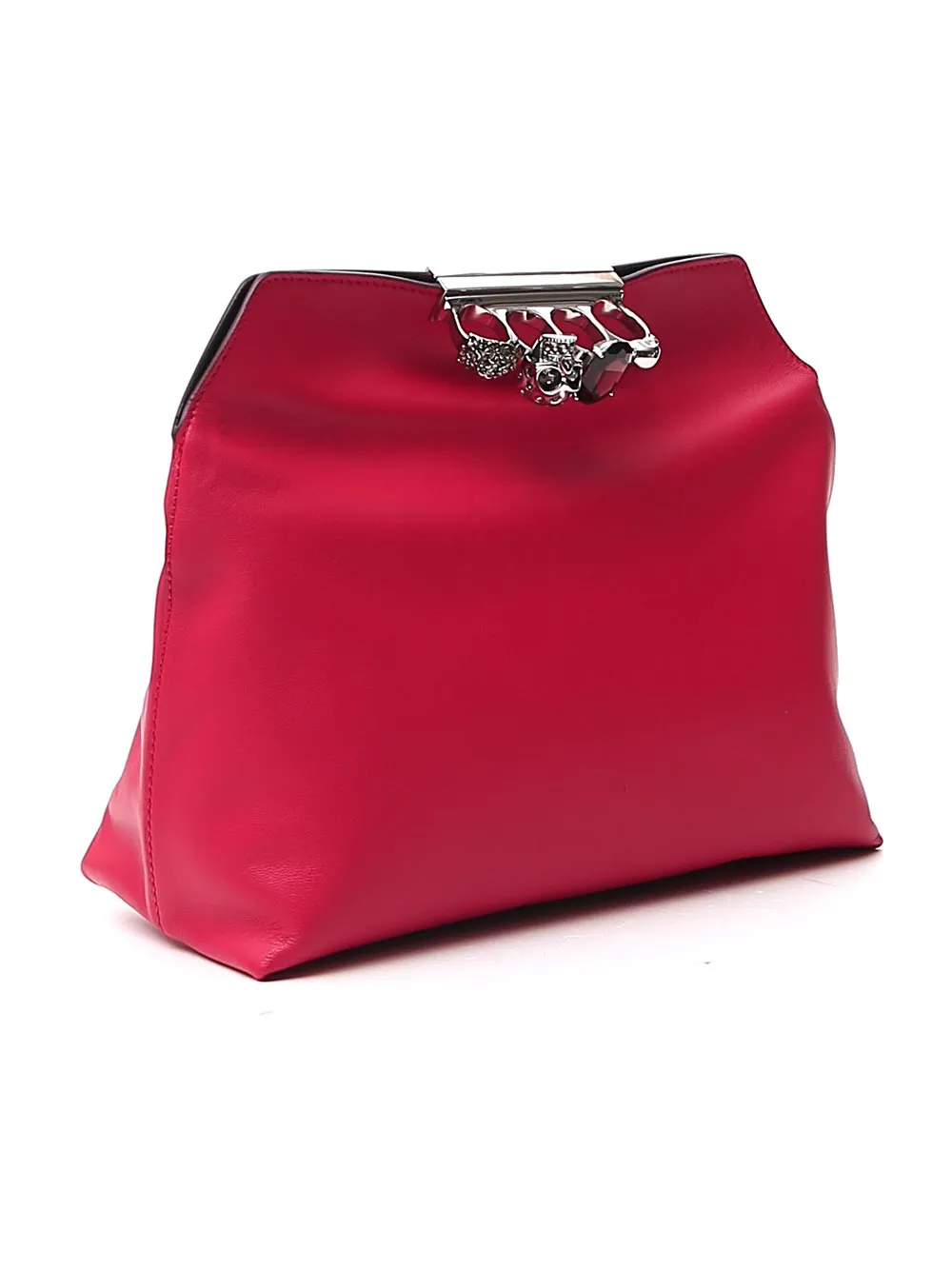 Alexander McQueen Four-Ring Clutch Bag