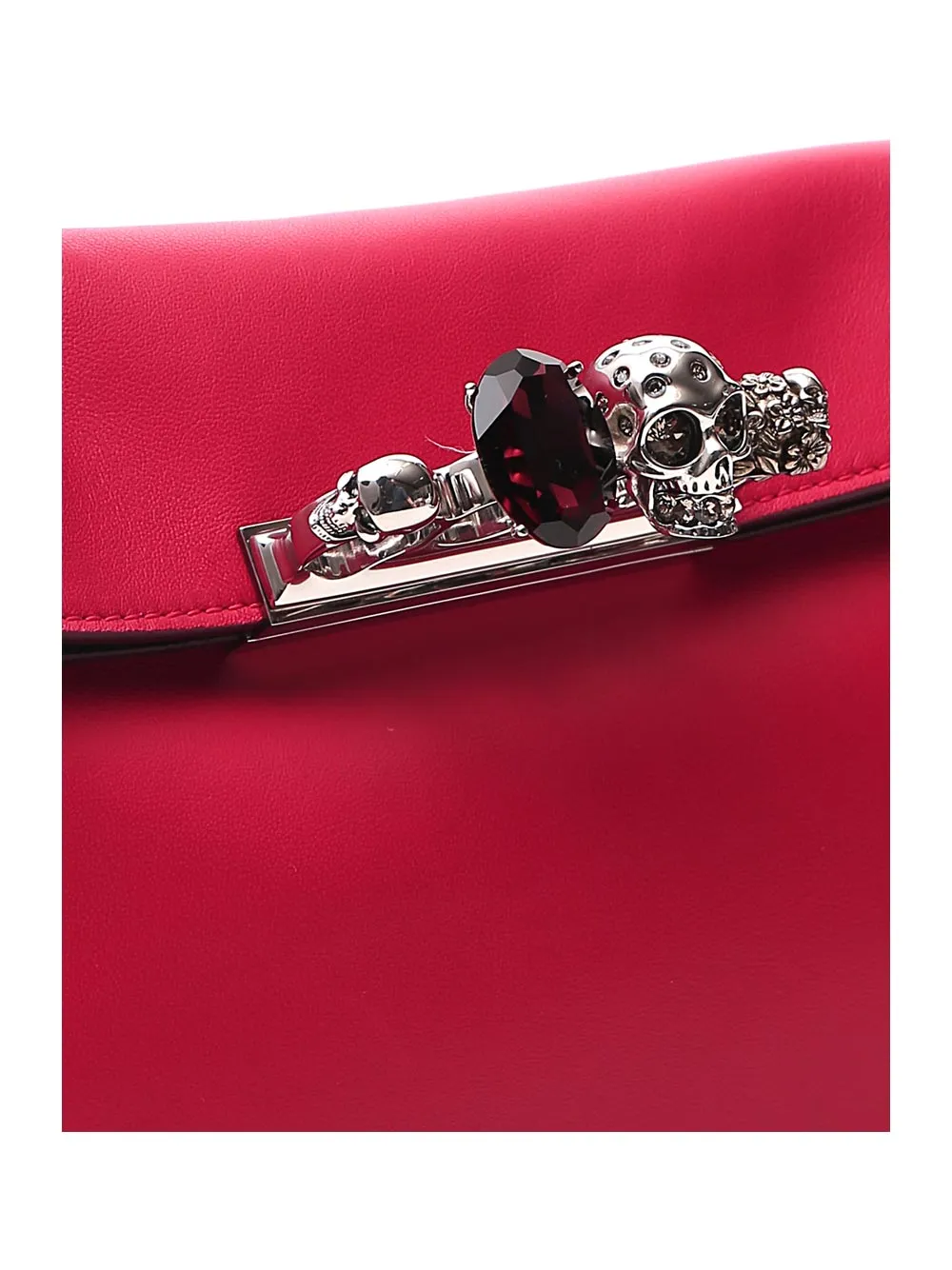 Alexander McQueen Four-Ring Clutch Bag