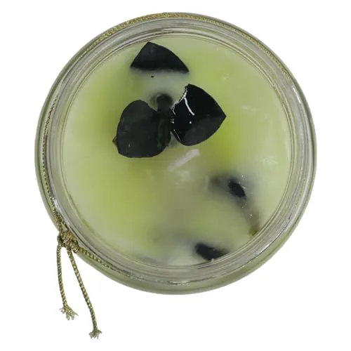 Alluring Artsy Alluring Candle for Home Decor | Long Lasting | for Gifting (Transparent, Seto of 2)