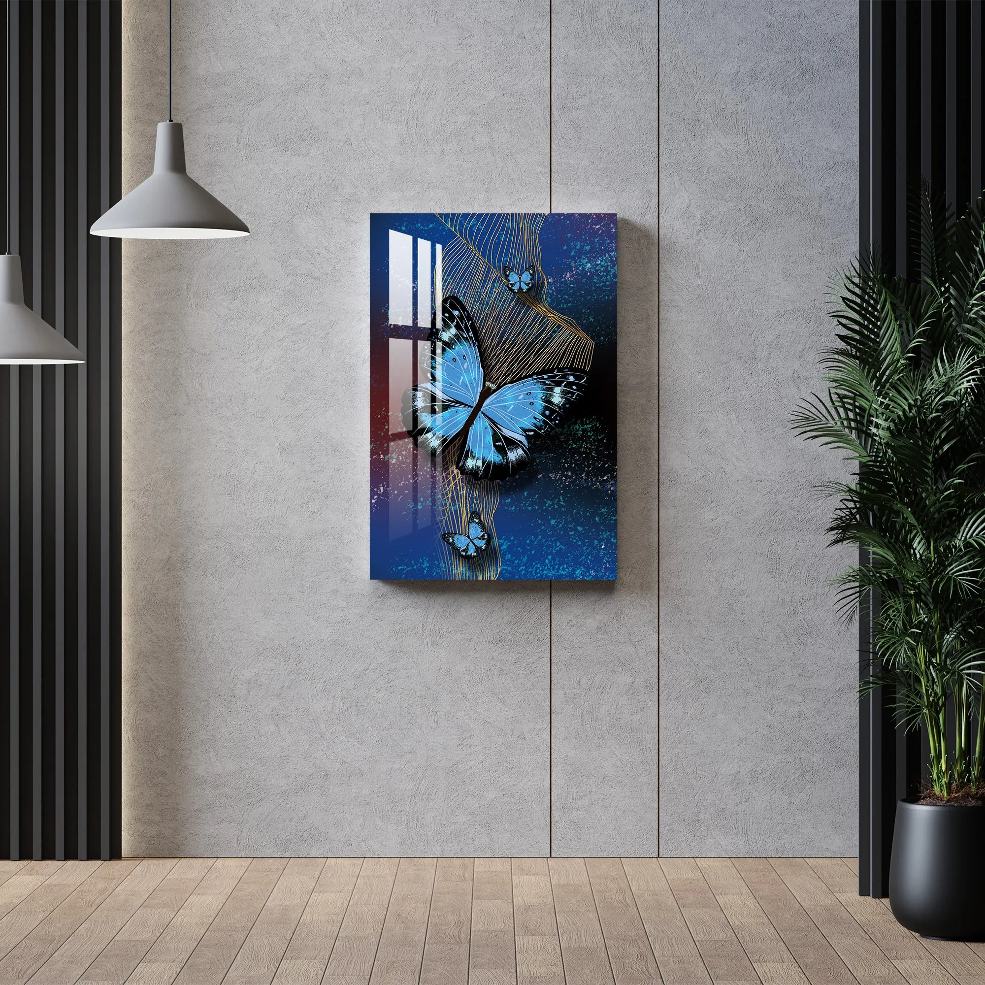 Alluring Butterflies Acrylic Wall Art