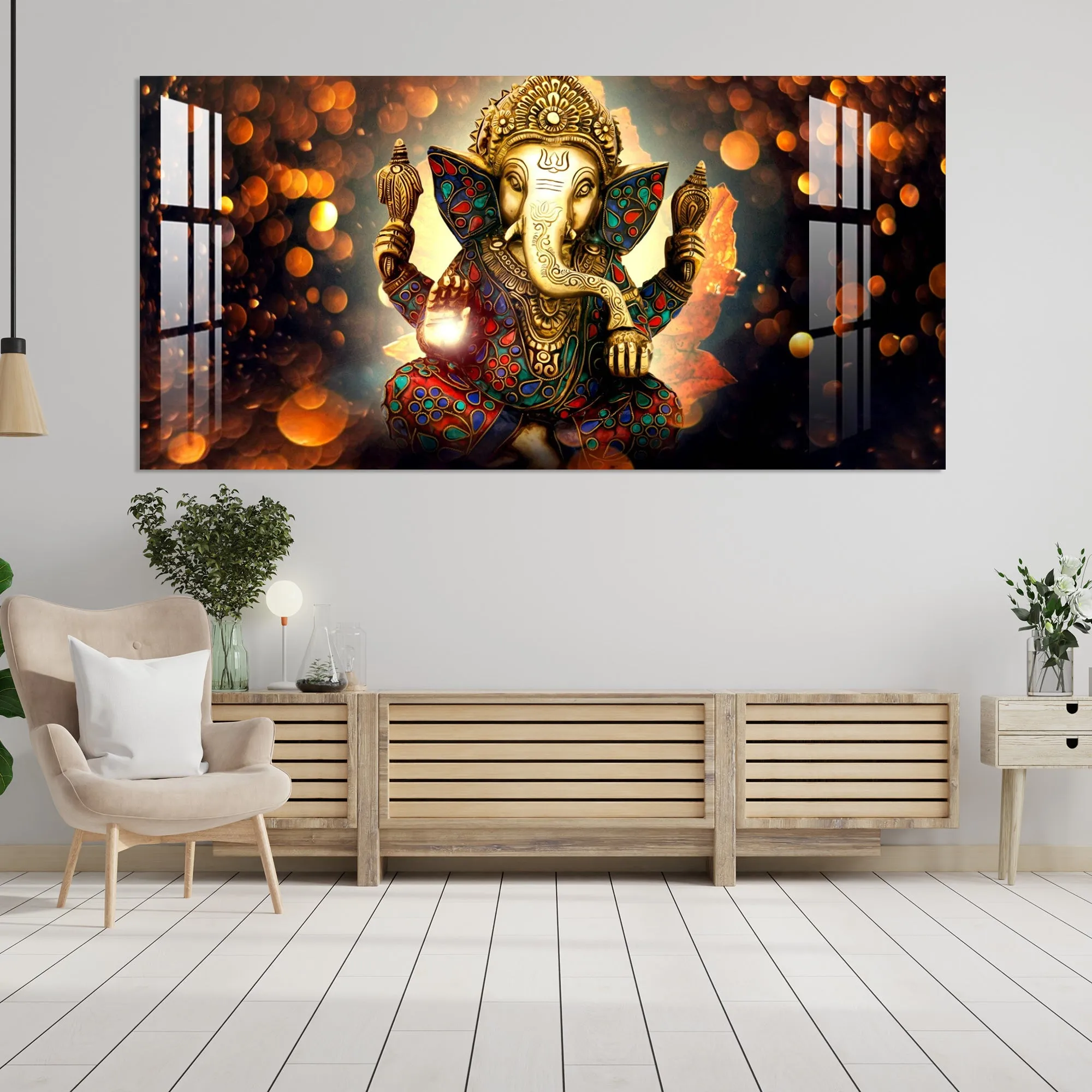 Alluring Ganesha Acrylic Wall Art