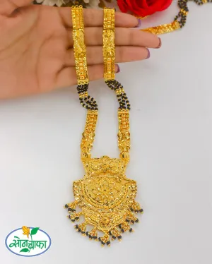 ALLURING GOLD PLATED MANGALSUTRA