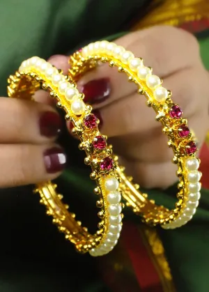 ALLURING MOTI BANGLES