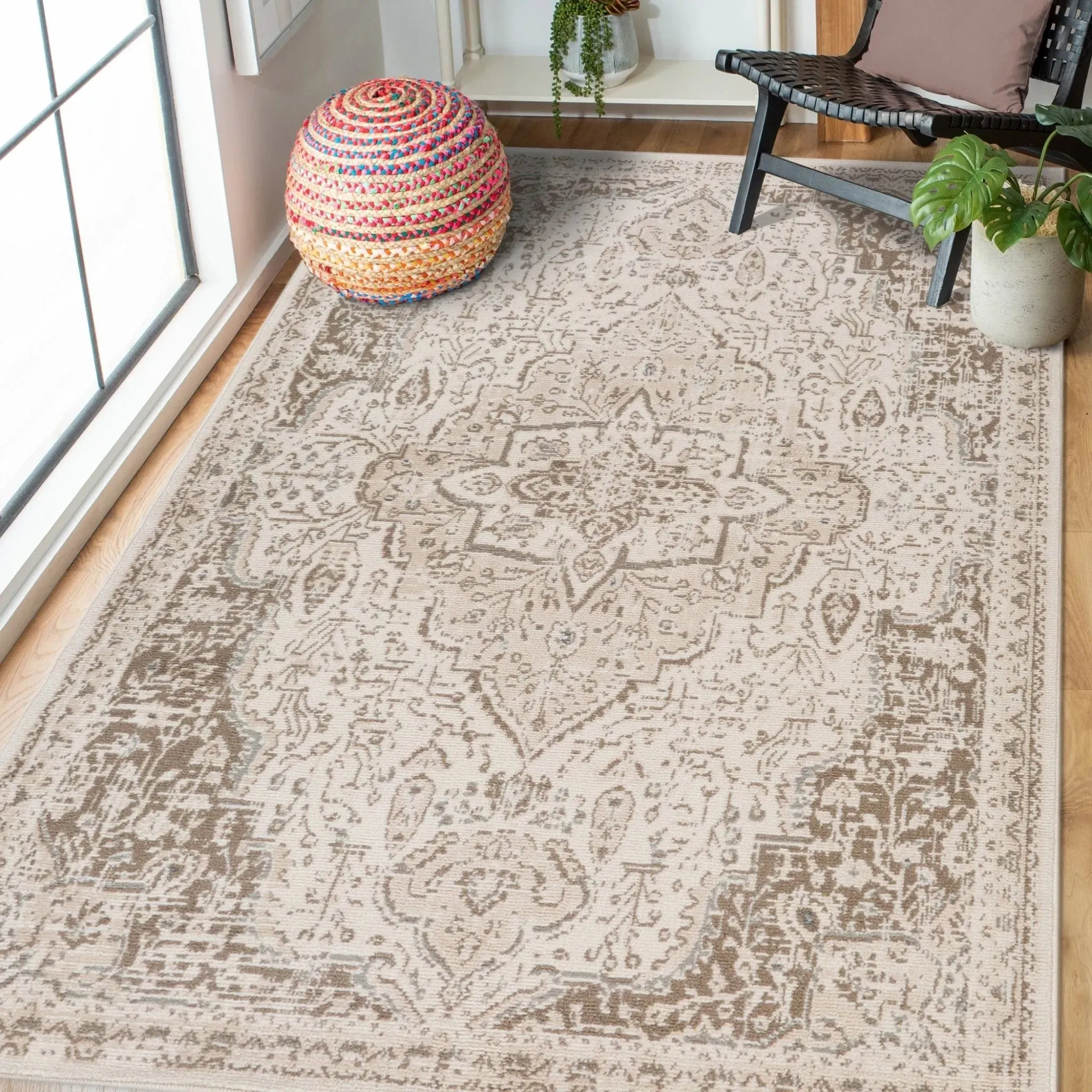 Alpine ALP-12 Light Cream Rug