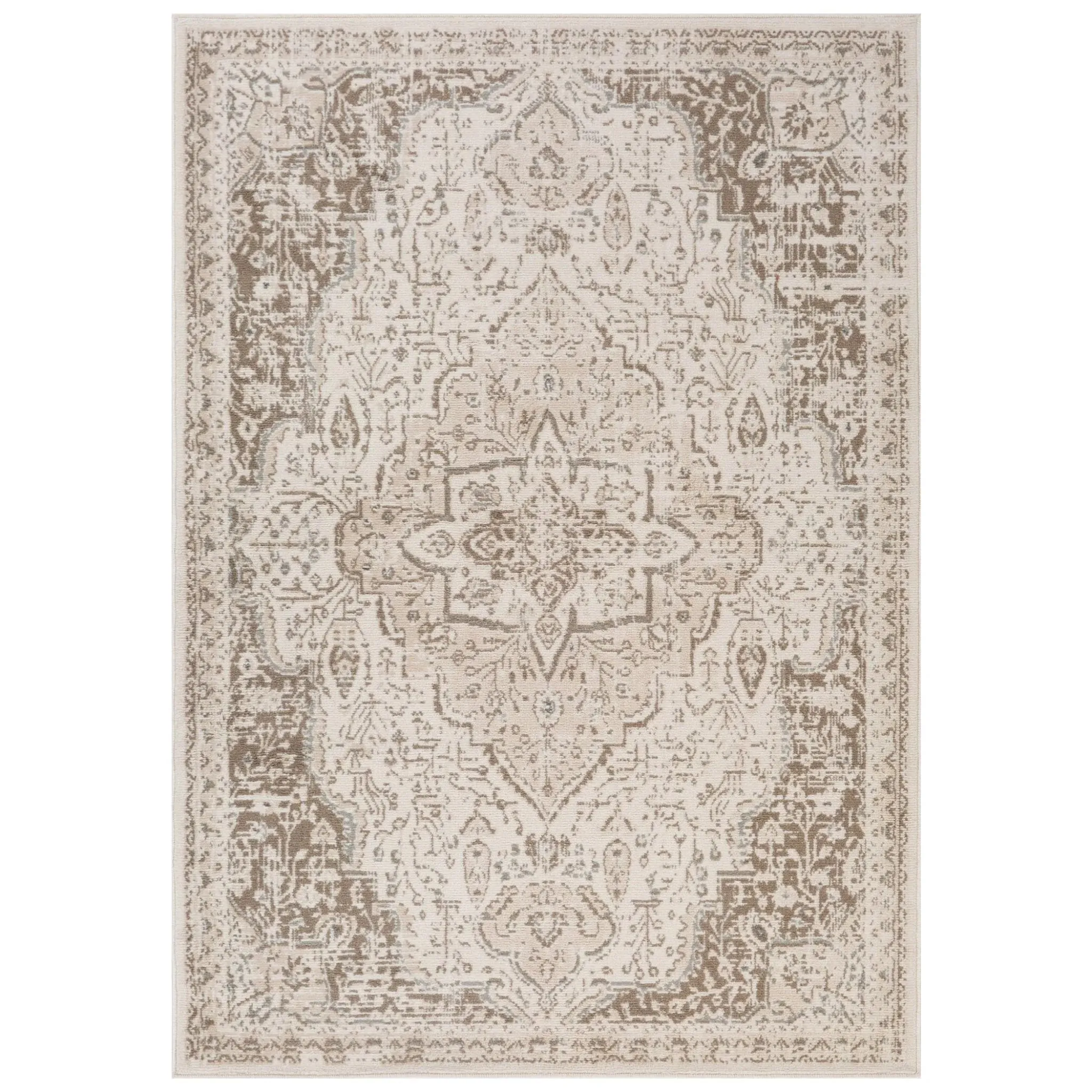 Alpine ALP-12 Light Cream Rug