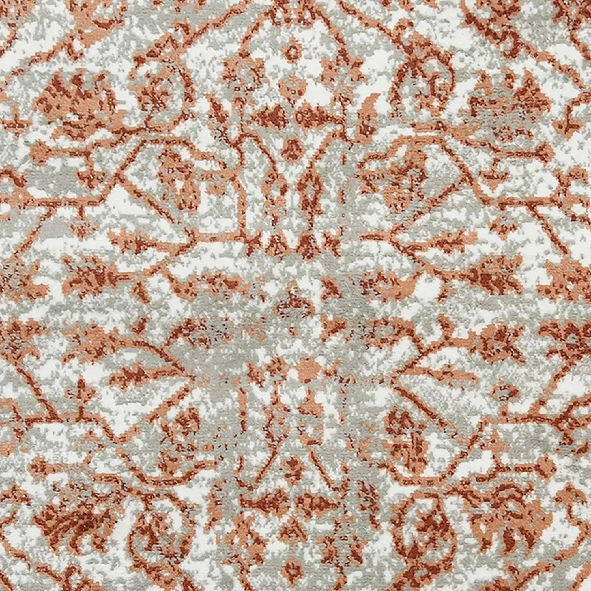 Alpine ALP-9 Orange/Grey Rug