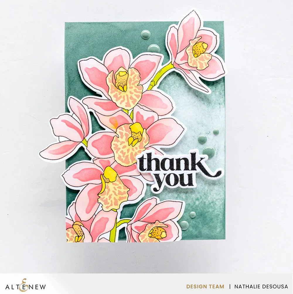 Altenew Build-A-Garden: Alluring Orchids Add-on Die Set