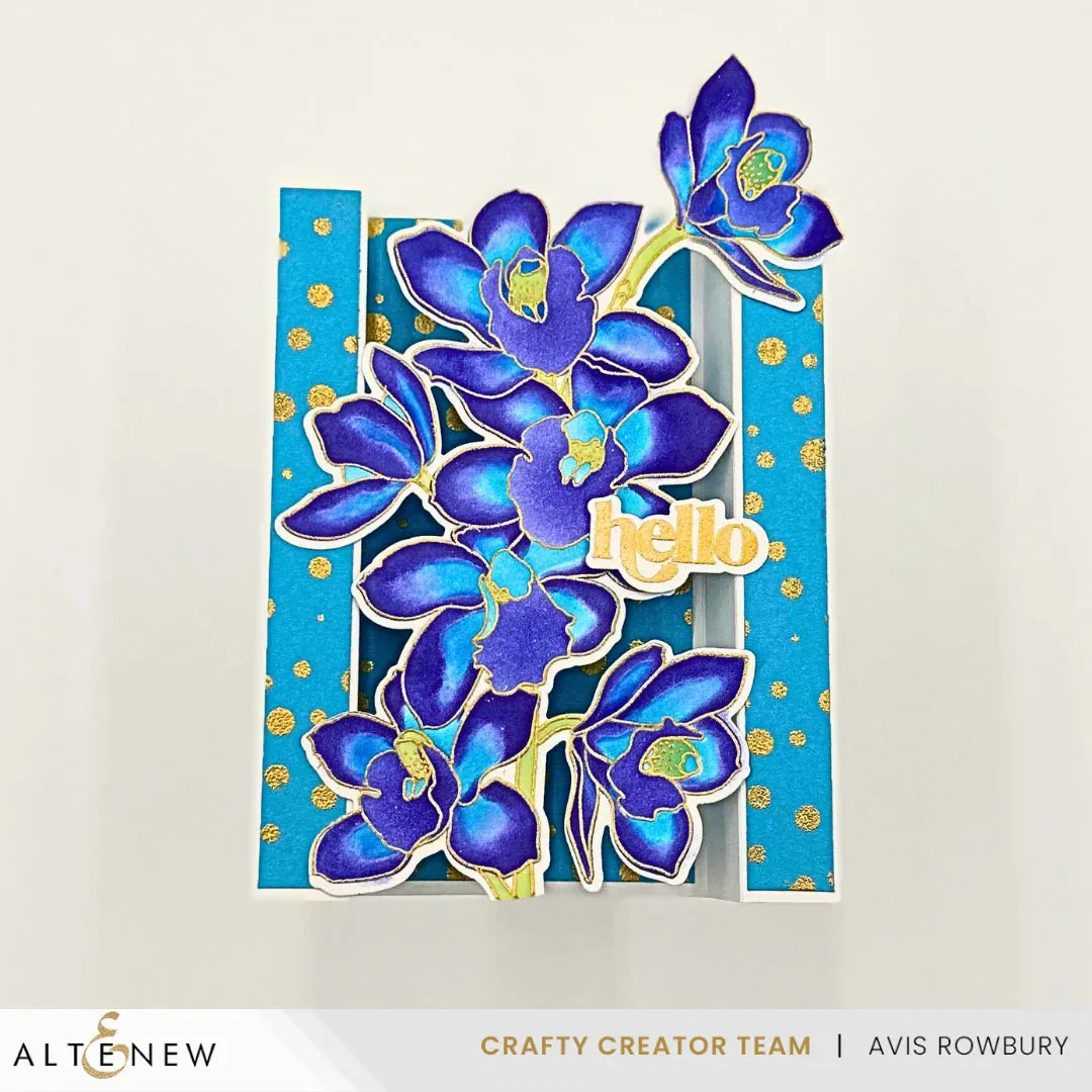 Altenew Build-A-Garden: Alluring Orchids Add-on Die Set