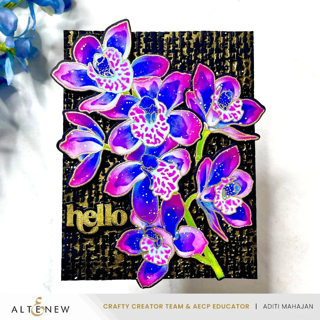 Altenew Build-A-Garden: Alluring Orchids Add-on Die Set