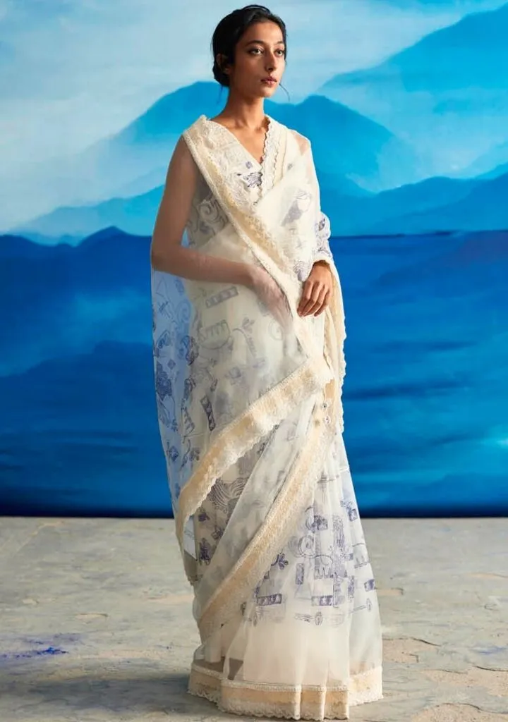 Ambrosia Organza Saree