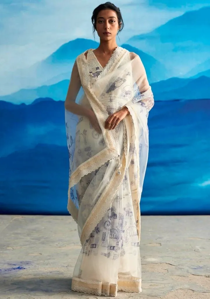 Ambrosia Organza Saree