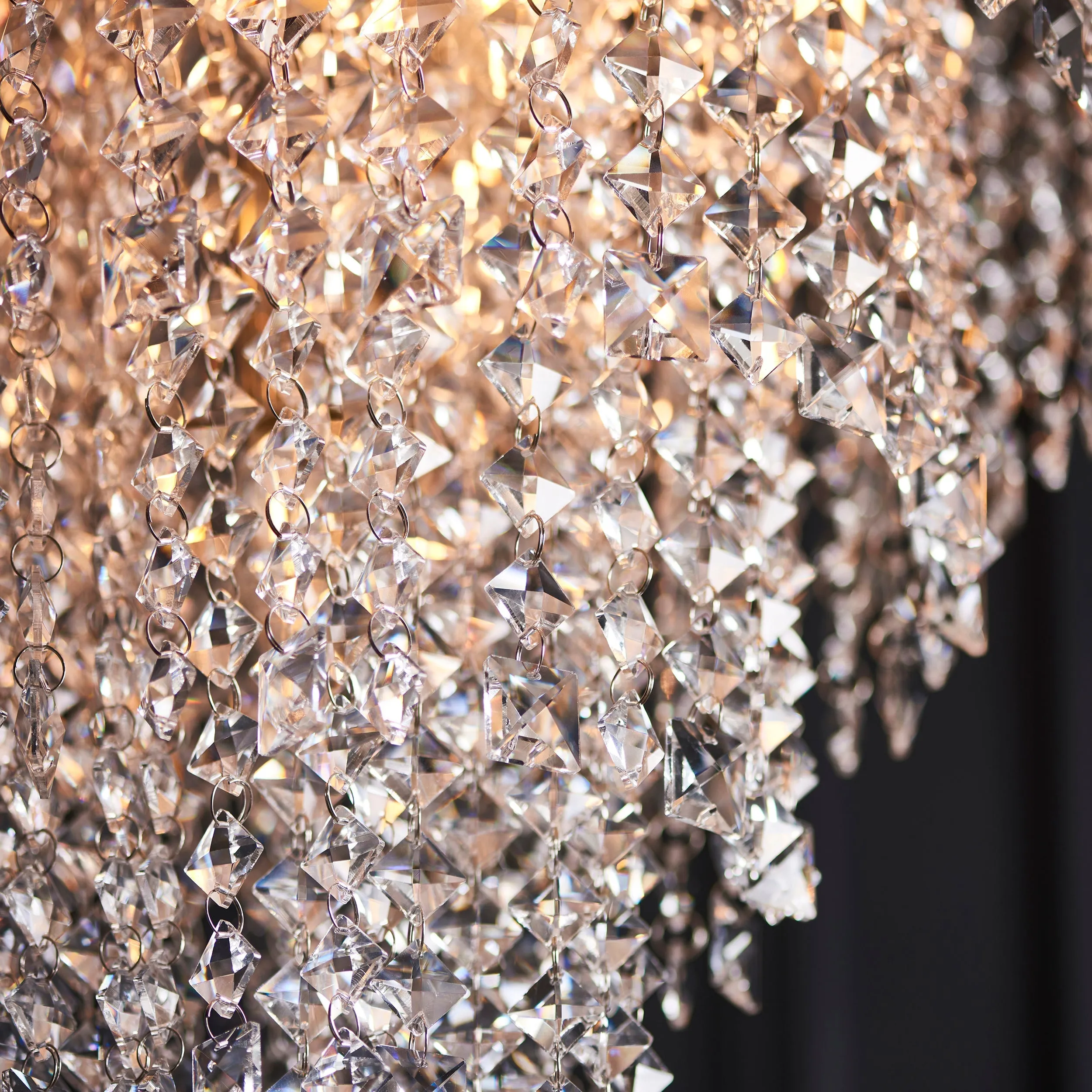 Amos Georgina 7 Light Crystal Chandelier