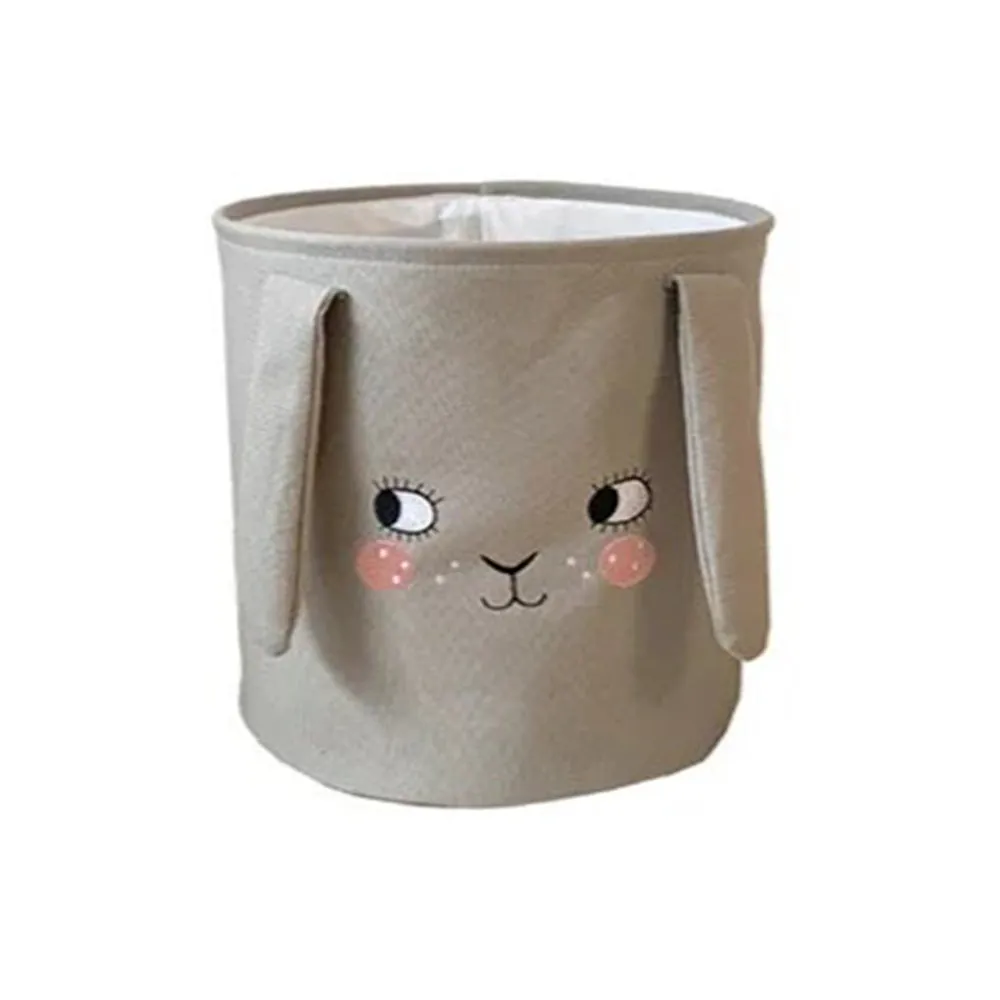 Anyhouz Storage Bucket  Leveret Large Capacity Cloth Organizer Basket  Folding Home Storage Bag Basket