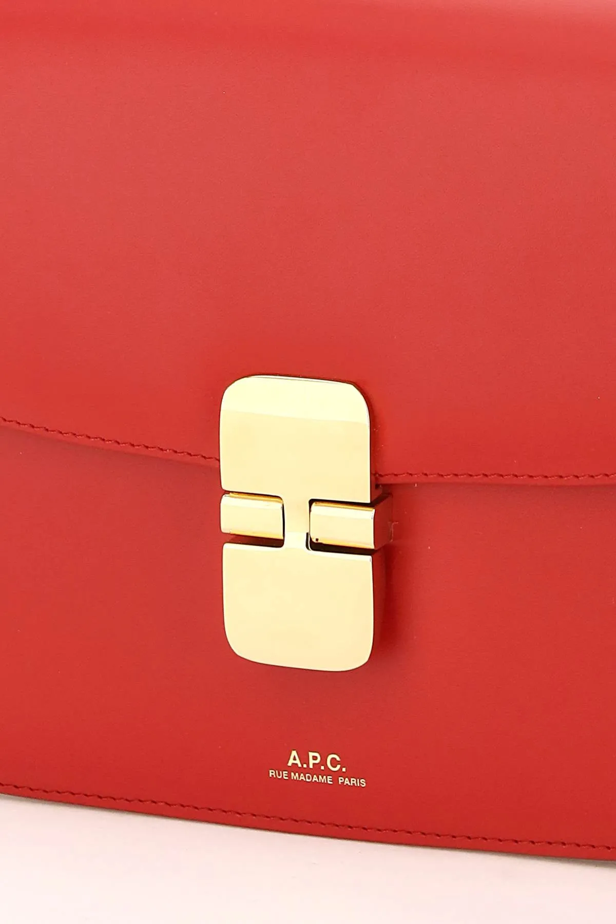 A.P.C. Grace Logo Detailed Shoulder Bag