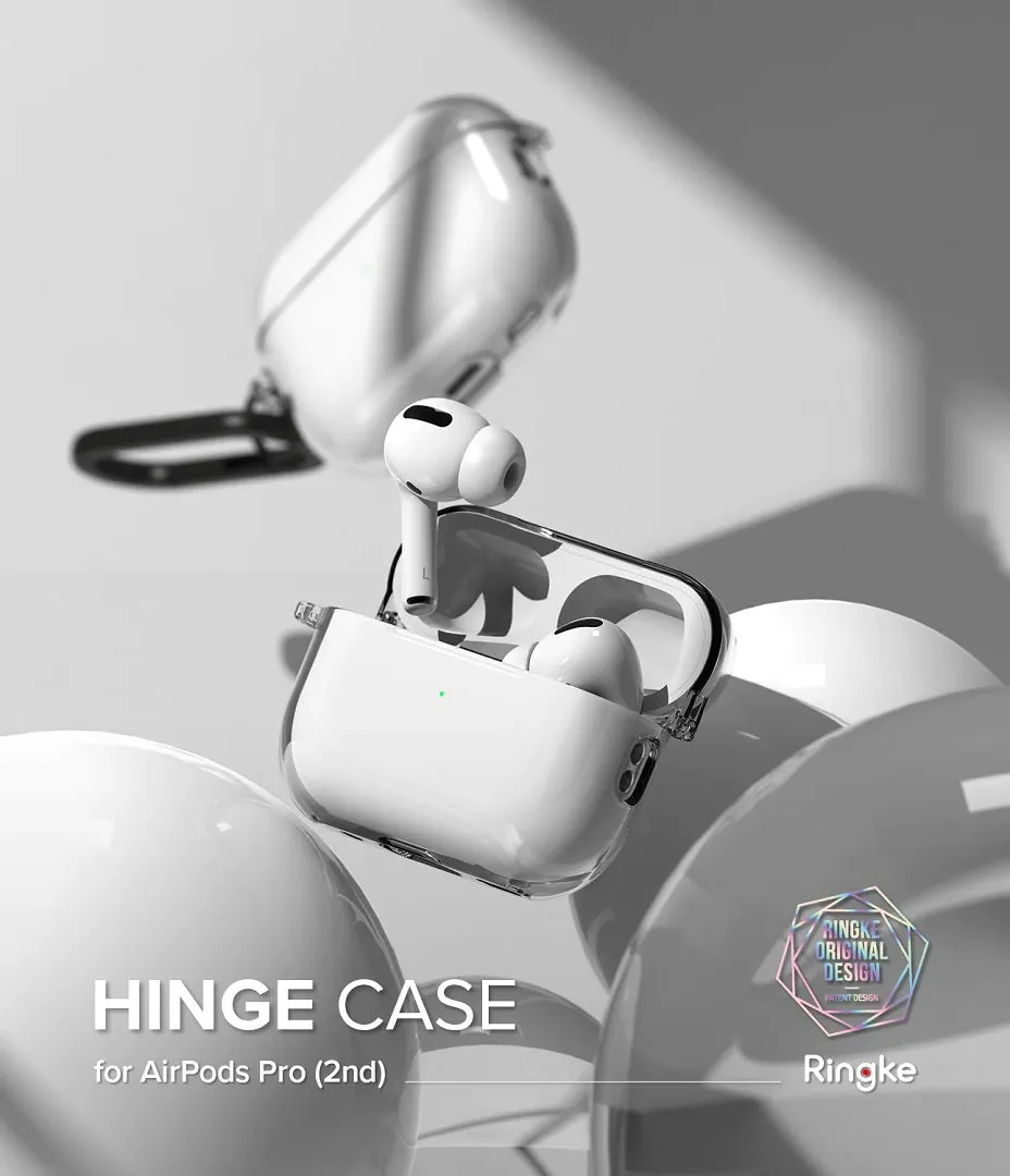 Apple AirPods Pro (2nd) Hinge Case Clear by Ringke