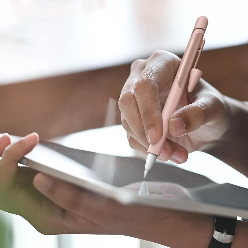 Apple Pencil 1 Silicone Protective Case-Rose Gold