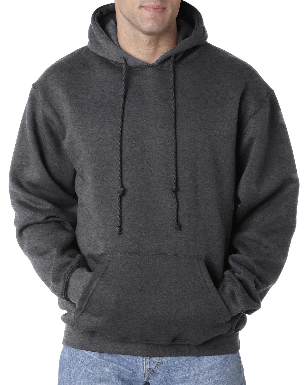 Bayside Men's USA-Made Hooded Sweatshirt