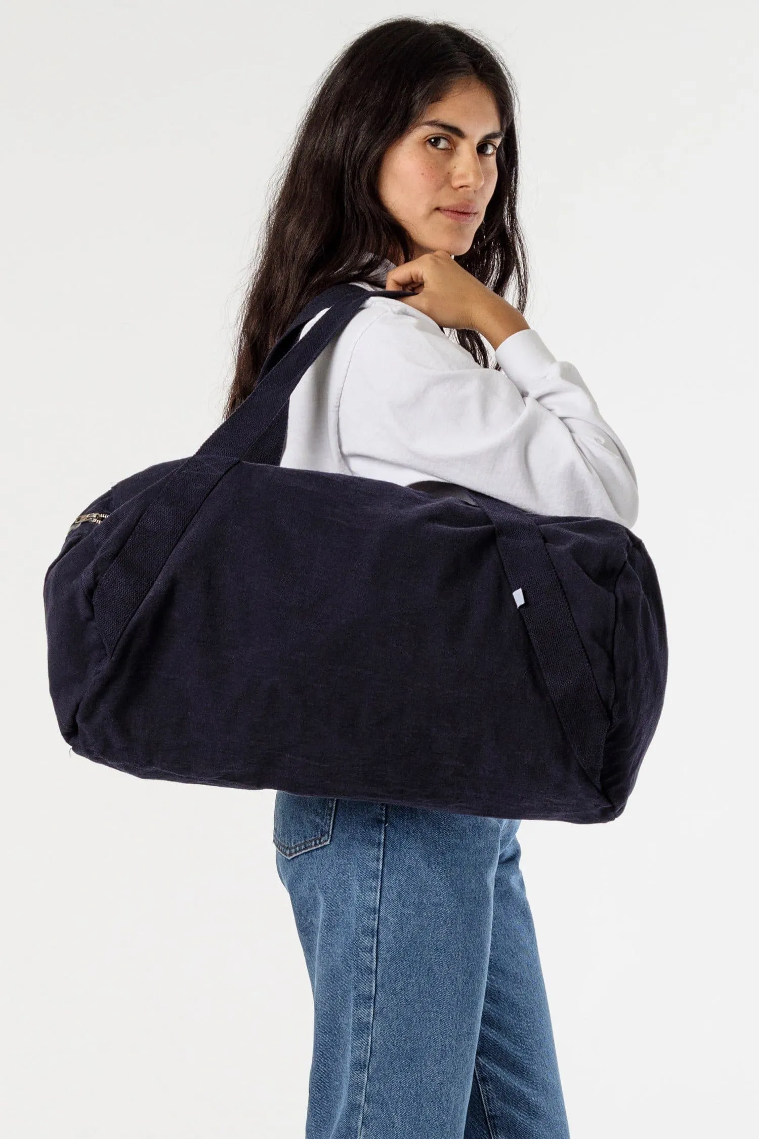 BD04 - Bull Denim Diagonal Strap Gym Bag