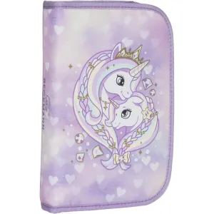 Beckmann Unicorn Princess Purple Etlags Pencil Case m/Indhold