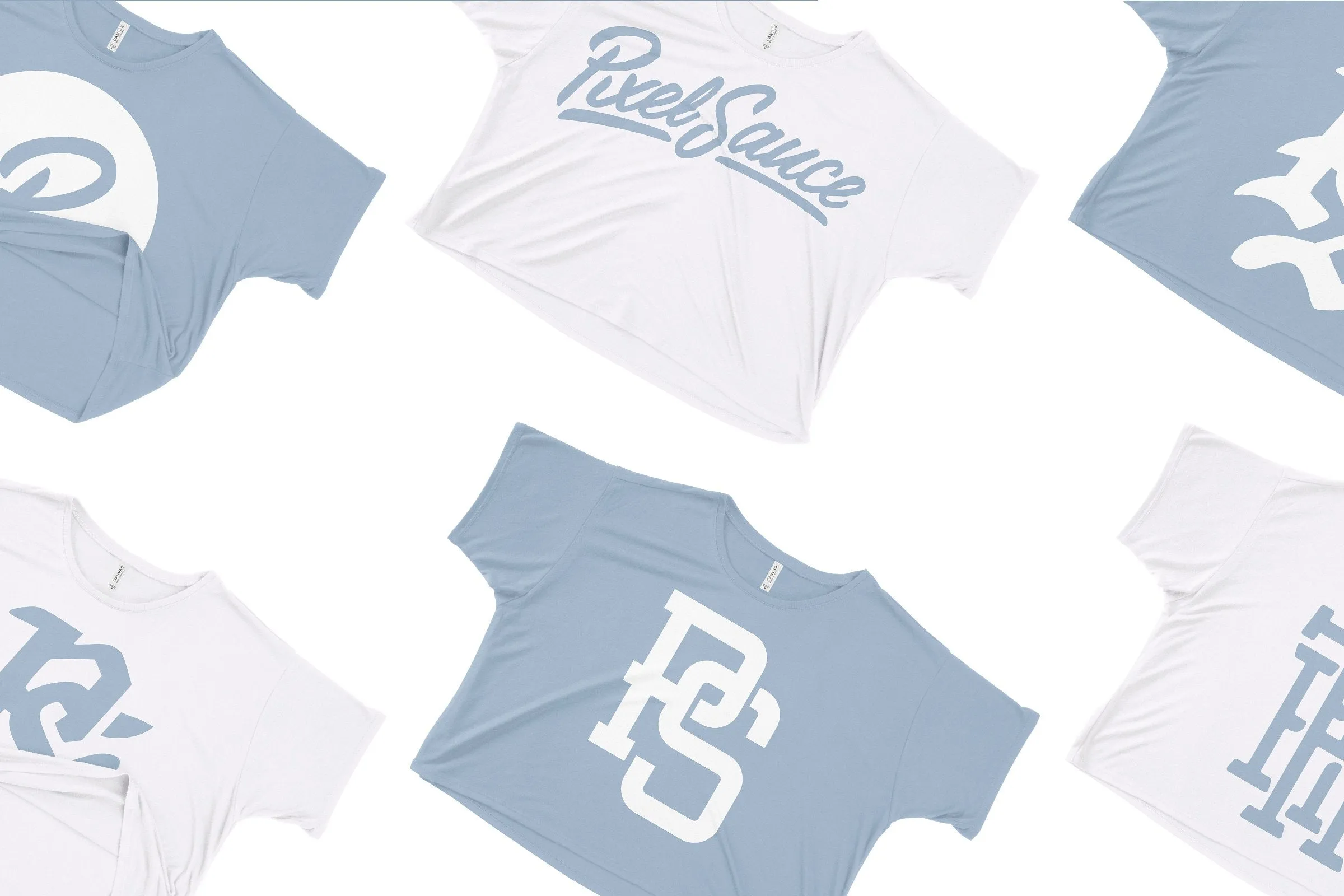 Bella   Canvas 8881 Flowy Boxy T-Shirt Mockups