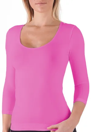 BELLISSIMA 3/4 Sleeve Scoop Neck  COLOURS