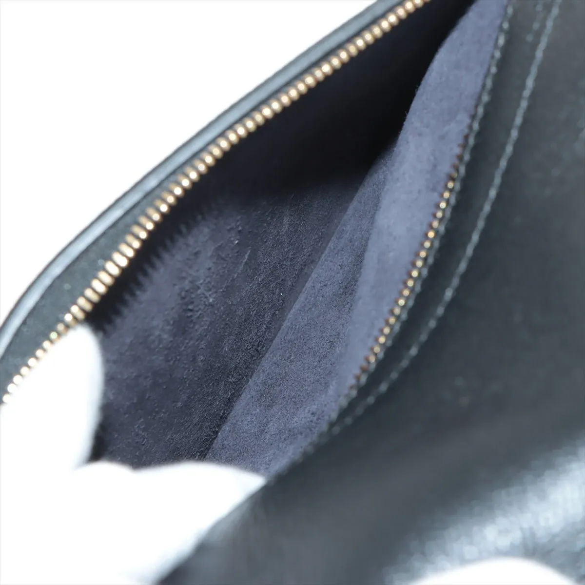 Belt Bag Mini Grained Leather Black Bag