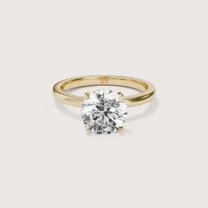 Bianca Round Solitaire - Hidden Halo