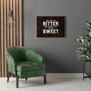 Bitter Sweet Canvas Wall Art