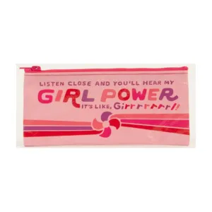 Blue Q Hear My Girl Power Pencil Case