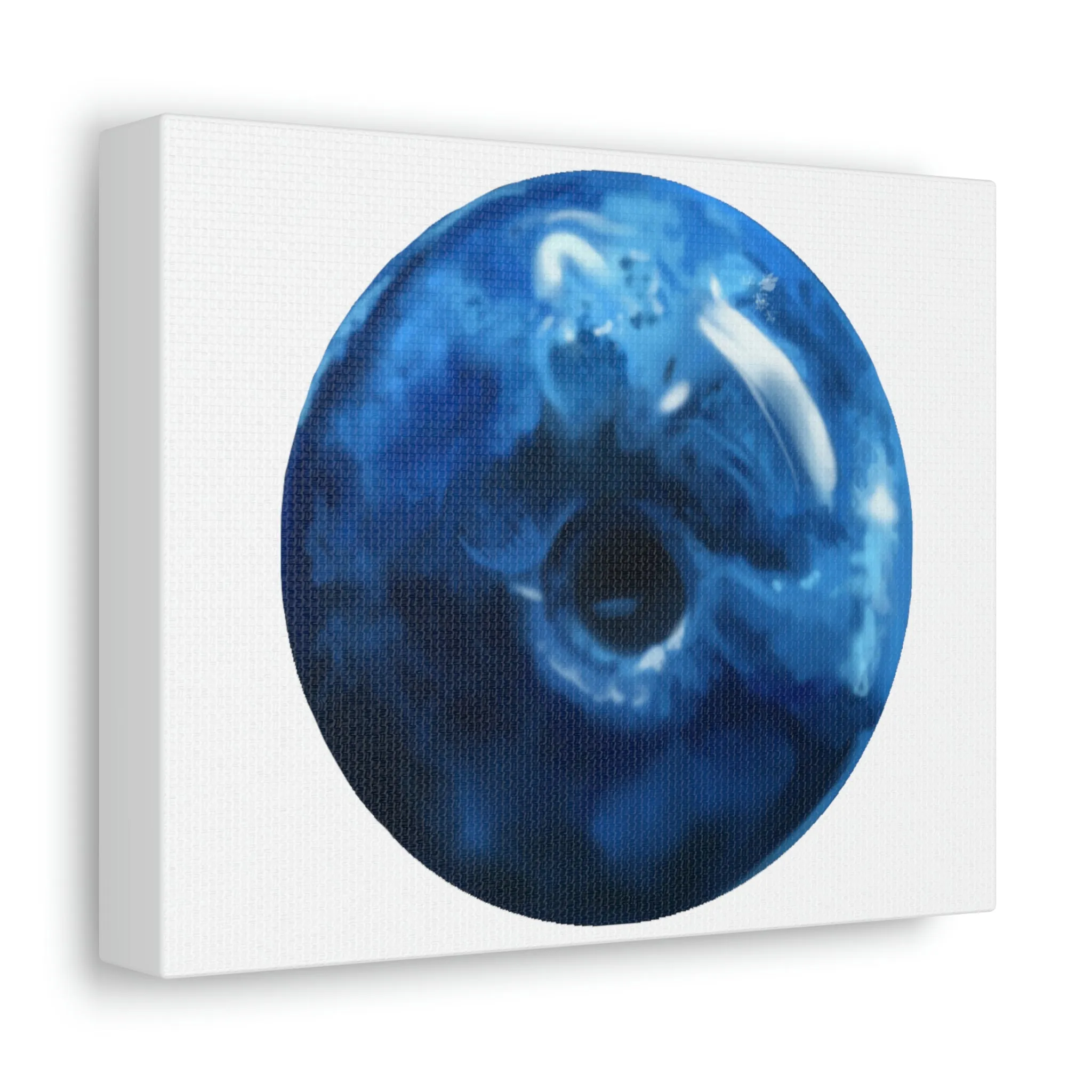 Blueberry Stretched Canvas