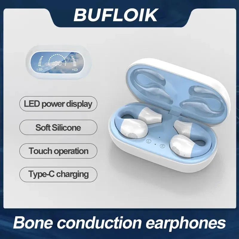 Bone Conduction Bluetooth Headphones