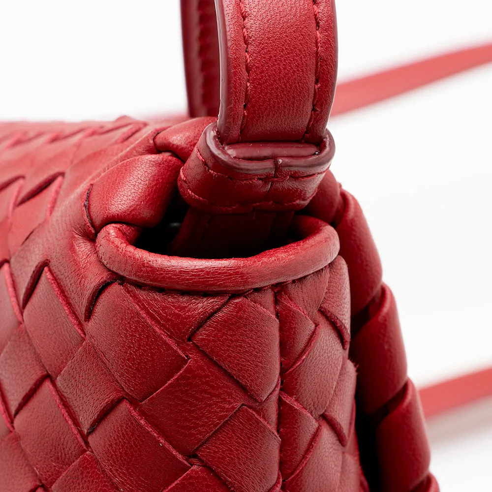 Bottega Veneta Intrecciato Woven Shoulder Bag (SHF-15999)