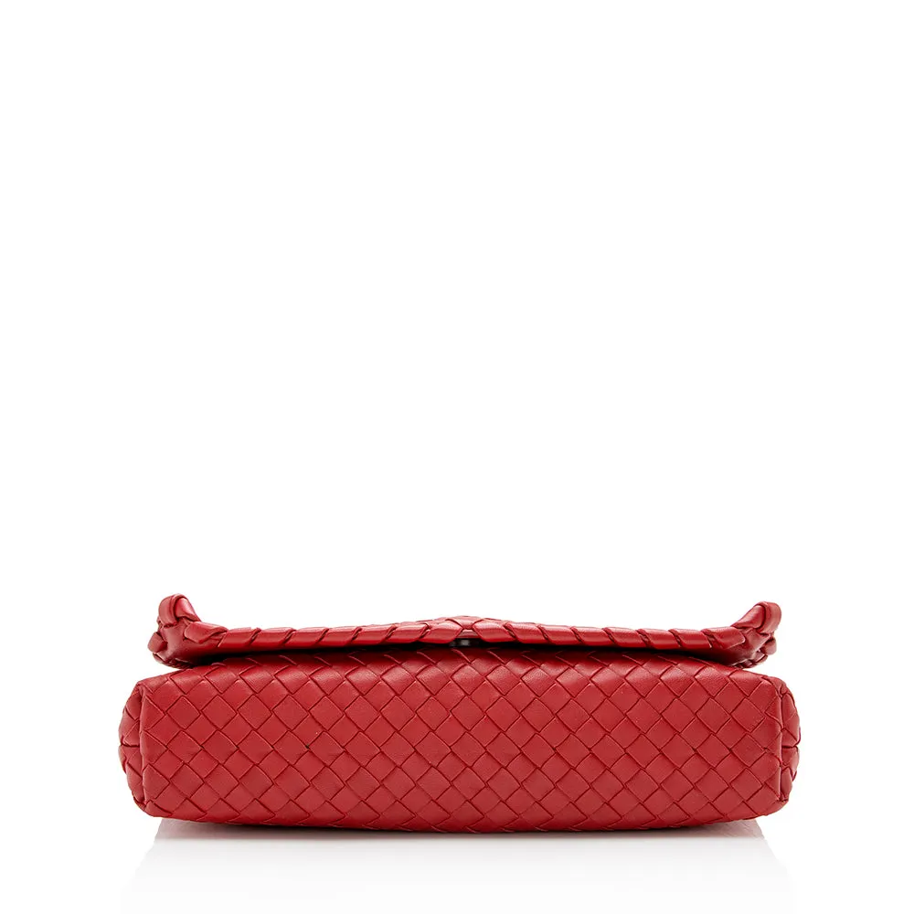 Bottega Veneta Intrecciato Woven Shoulder Bag (SHF-15999)