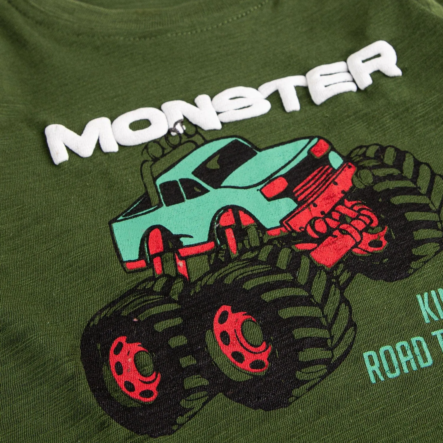 BOY'S MONSTER TRUCK GRAPHIC TEE