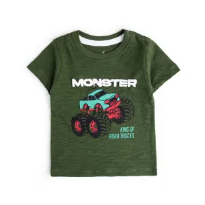 BOY'S MONSTER TRUCK GRAPHIC TEE