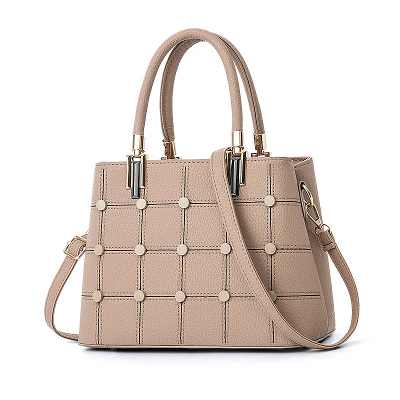 Brand Designer Style Rivet Handbag