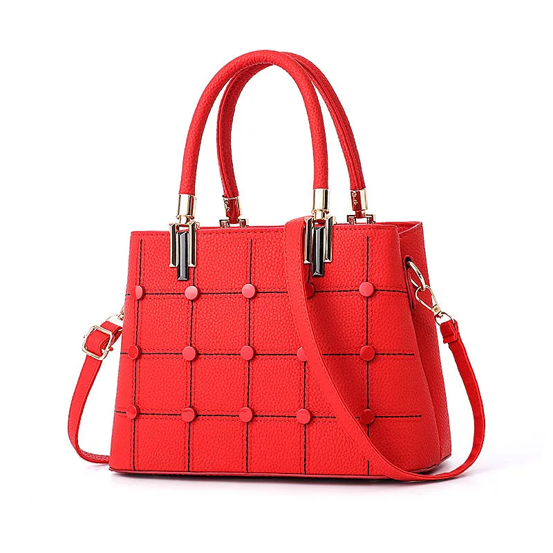 Brand Designer Style Rivet Handbag