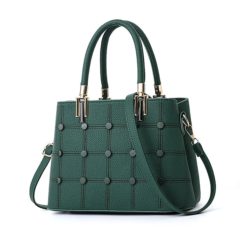 Brand Designer Style Rivet Handbag