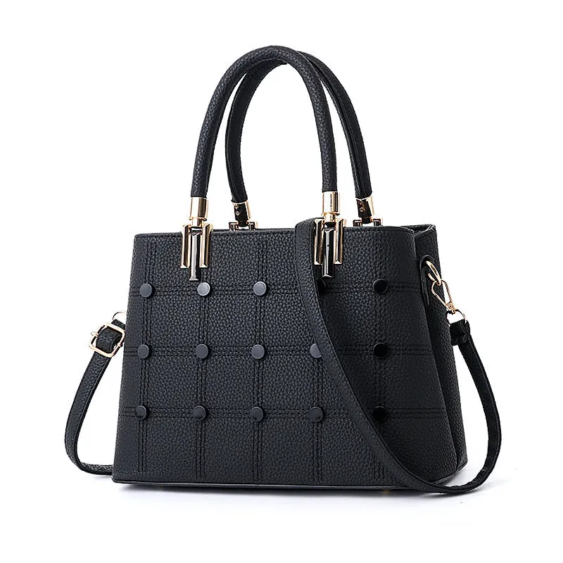 Brand Designer Style Rivet Handbag