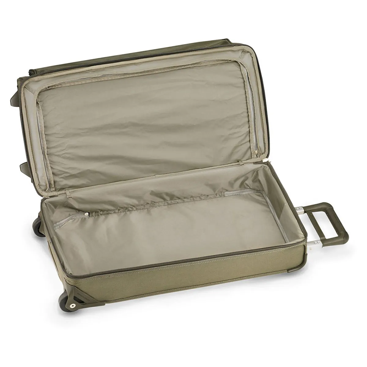 Briggs & Riley Olive Baseline Large Upright Duffle