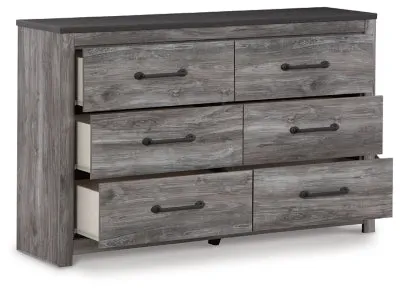 Bronyan King Panel Bed with Dresser