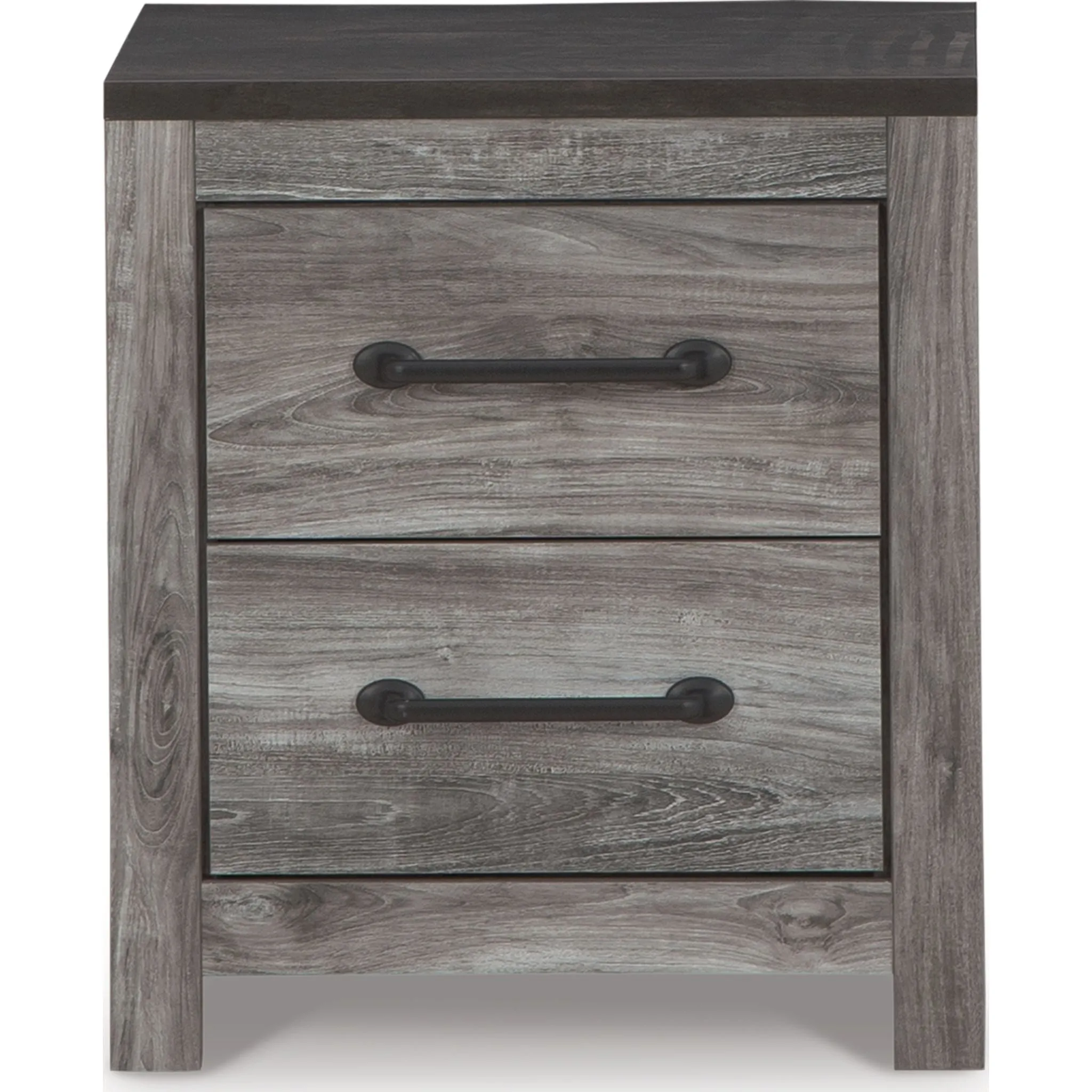 Bronyan Two Drawer Nightstand