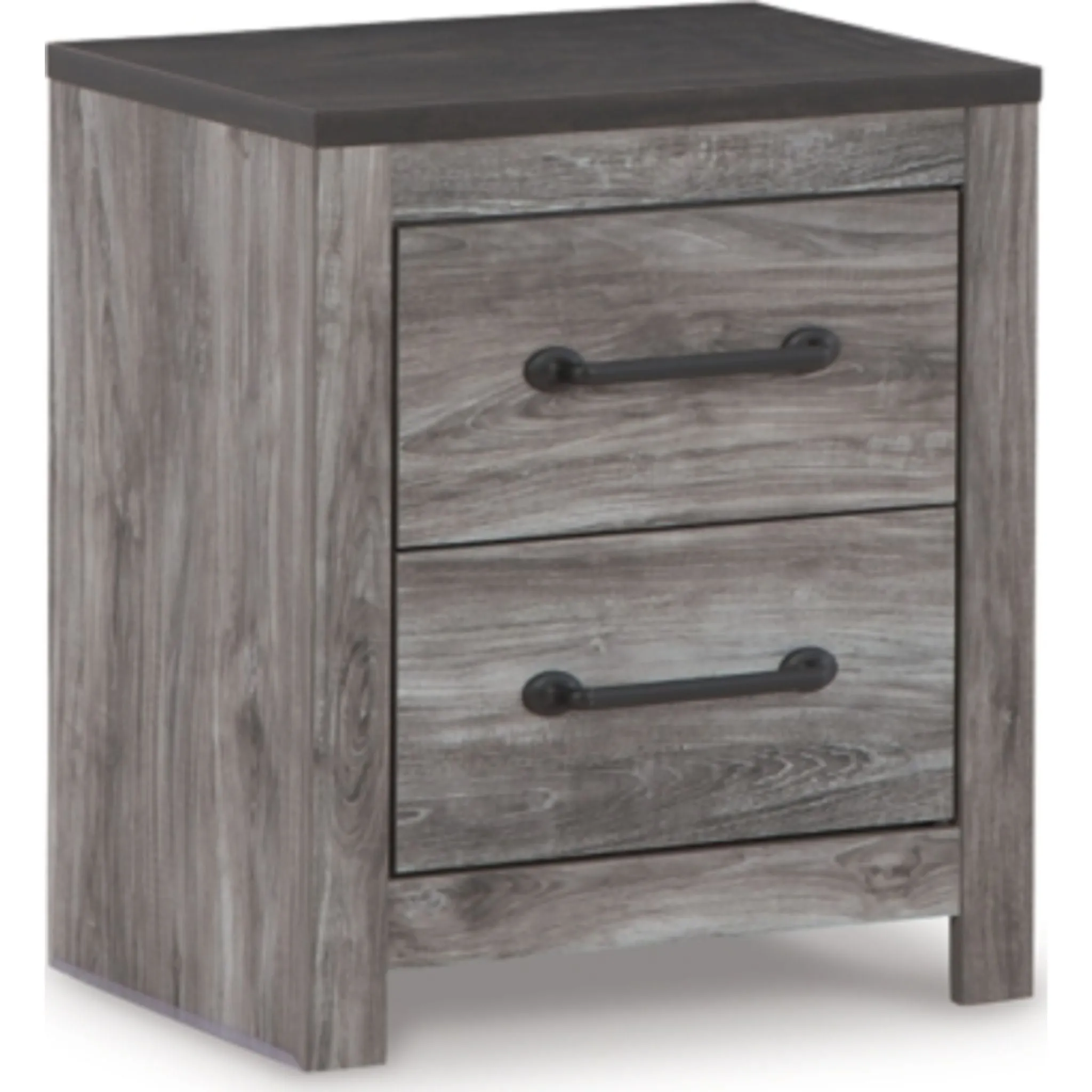 Bronyan Two Drawer Nightstand