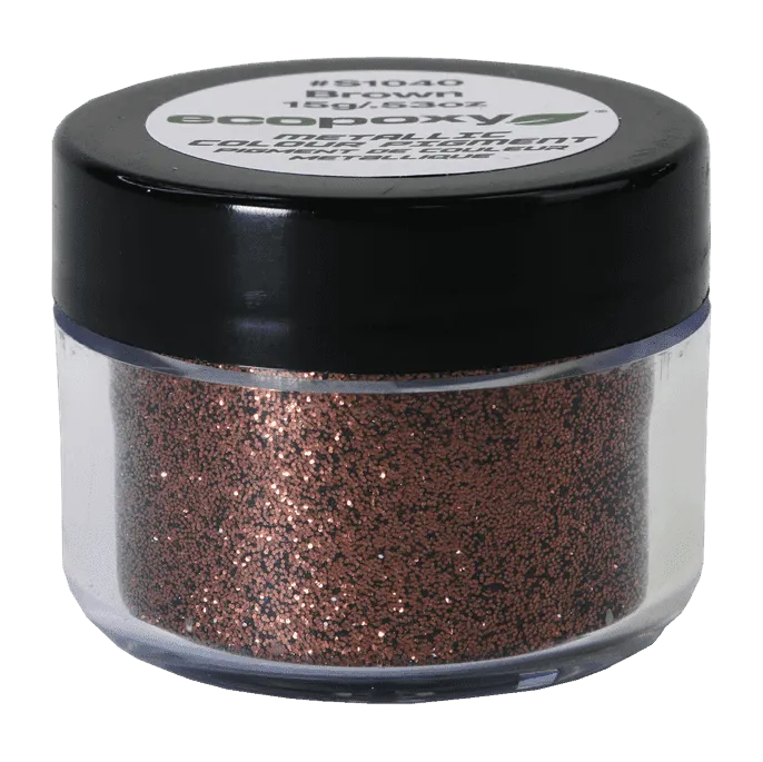 Brown Polyester Glitter